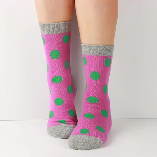 Vista 8 de COTTON DAY Caja de regalo de 7 días de la semana, calcetines cortos para niños y niñas, diseño de animales, flores, estrellas y puntos