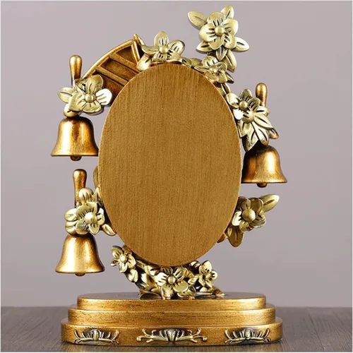 Vista 7 de Reloj retro con repisa, reloj de escritorio, sala de estar, reloj de péndulo, decoración de mesa, reloj de mesa, reloj de escritorio, reloj retro
