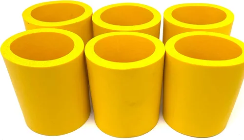 Vista 28 de Pen Kit Mall - Enfriador de latas de espuma gruesa en blanco de la vieja escuela, no plegable (varios colores, paquete de 6 - C, 6)