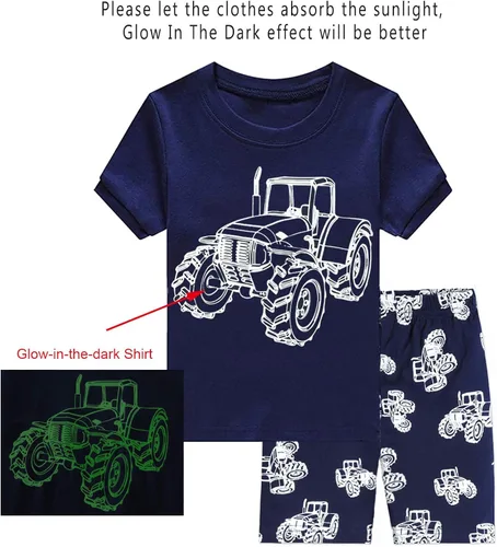 Vista 2 de Little Hand Pijamas de algodón para niños pequeños de 2 a 7 años