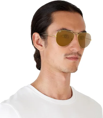 Vista 73 de Ray-Ban RB3025 Aviator Flash Gafas de sol espejadas