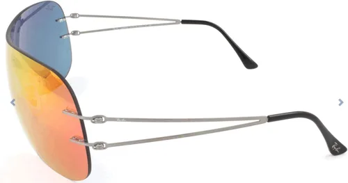 Vista 3 de Ray-Ban RB8057 Aviator Titanium Sunglasses Shield