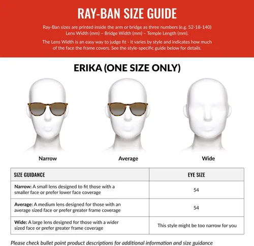 Vista 6 de Ray-Ban Gafas de sol redondas unisex Rb4171 Erika