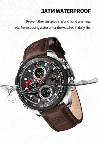 Vista 4 de AIMES Watch for Men Sport Military Waterproof Chronograph Mens Watches Analog Quartz Big Face Classic Stylish Fashion Casual Designer Business Work