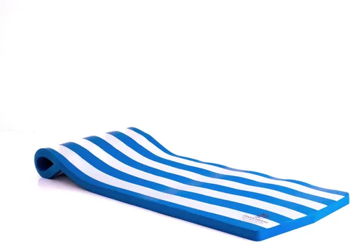 Vista 9 de Cococabana Flotador de espuma de vinilo de 74 pulgadas para piscinas y lagos Azul Pacífico