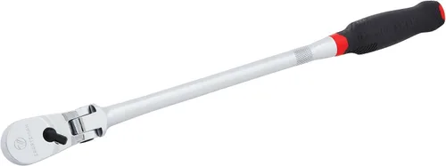 Vista 10 de Llave de carraca V-SERIES de CRAFTSMAN, accionamiento de 1/2 pulgada, 96 dientes, cabeza flexible XL de agarre cómodo (CMMT86336V)