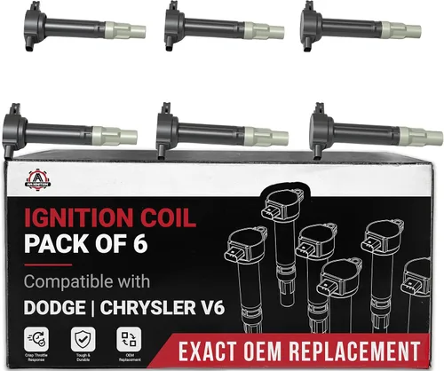 Vista 8 de Juego de 4 bobinas de encendido compatibles con vehículos Nissan e Infiniti - 2007-2017 Altima 2.5L, Sentra, Rogue, Cube, Versa, QX60, FX50, M56