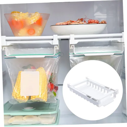 Vista 9 de Organizador de nevera, cajón organizador de nevera, accesorios para refrigerador