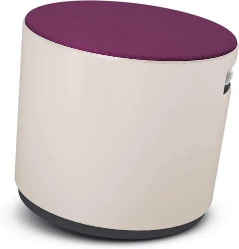 Vista 6 de Banco Turnstone by Steelcase Buoy, Tela, Negro
