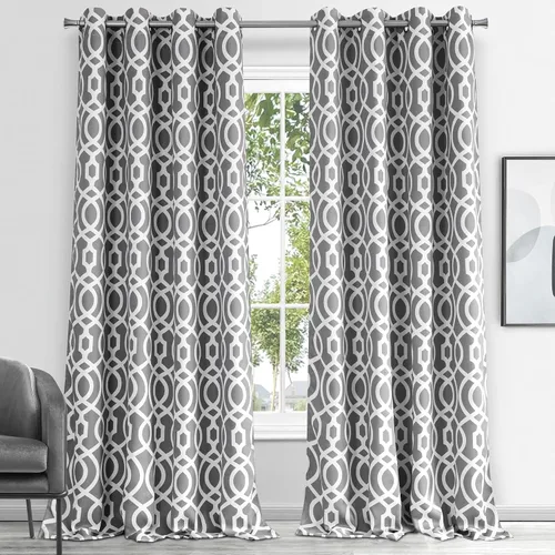 Vista 10 de Cortina opaca de 54 x 84 pulgadas, reducción de ruido, aislamiento térmico, cortinas de oscurecimiento de habitación para dormitorio y sala