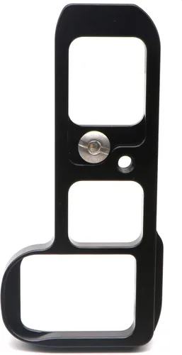 Vista 2 de Hand Grip - Placa base de metal de liberación rápida para Sony A7M3 A7III A7RIII A7R3 A9 con tornillo de 1/4 pulgadas y llave hexagonal, color negro