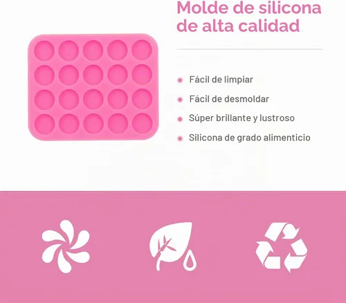 Vista 7 de Juego de 3 piezas de mini molde de silicona brillante, mini corazón/hexágono/círculo para aretes de oreja, molde de resina epoxi para manualidades