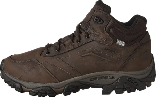 Vista 8 de Merrell Botas de senderismo impermeables Moab Adventure Mid para hombre, Marrón, 1 UK