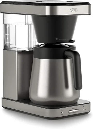 Vista 9 de OXO Brew - Cafetera de 8 tazas con función de porción única sin cápsulas y jarra de vidrio - Certificado SCA
