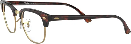 Vista 3 de Ray-Ban Rx5154 Clubmaster Square Prescription Eyeglass Frames