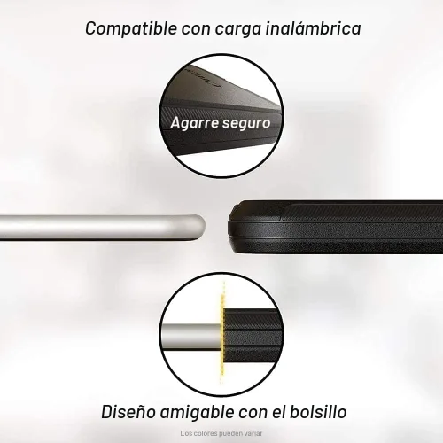 Vista 4 de OtterBox Defender Series - Funda de edición sin pantalla para iPhone 13 Pro Max y iPhone 12 Pro Max (solamente), solo funda, protección de defensa