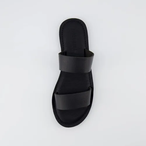 Vista 6 de CUSHIONAIRE Sandalia Calico de 2 bandas para mujer con espuma cómoda