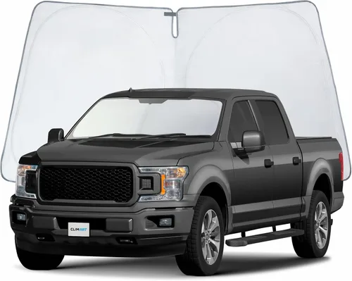 Vista 31 de Clim Art - Parasol para parabrisas de Nissan Pathfinder 2022-2024, plegable, personalizado, protector solar para vehículo, cubierta para parabrisas