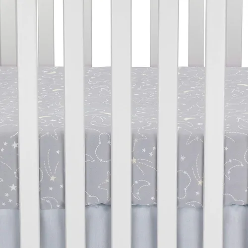 Vista 7 de Lambs & Ivy Mickey Mouse - Juego de ropa de cama para cuna, 4 piezas