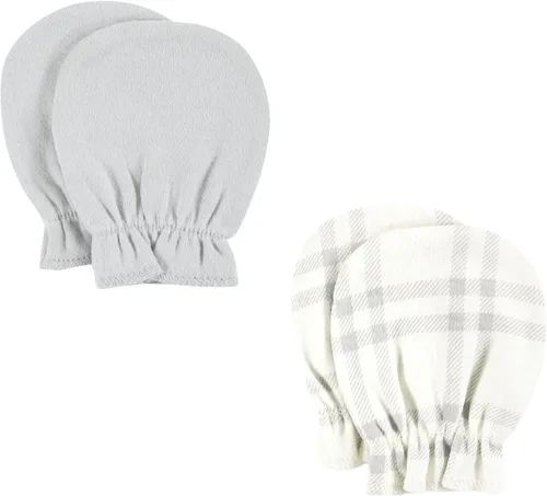 Vista 4 de Hudson Baby Manoplas unisex de algodón para bebé
