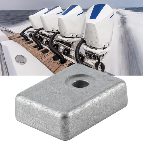 Vista 8 de Aramox Ánodo fuera de borda, ánodo de zinc para barco apto para motor fuera de borda 55320‑95311 55320‑95310 55321‑93J00 55321‑93J01DF25-DF300