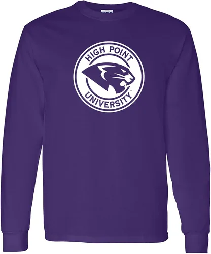 Vista 23 de NCAA oficial de College – University Team Color Arco Logo Manga Larga