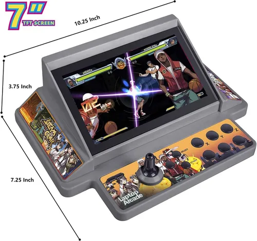 Vista 4 de 7 máquina de juego de Android de la pulgada consola retro de la arcada del ordenador portátil