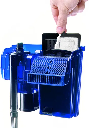 Vista 6 de Penn-Plax CPF6C3 Cascade Hang-on Power Filter Medios de repuesto - Paquete de 1 (3 unidades)