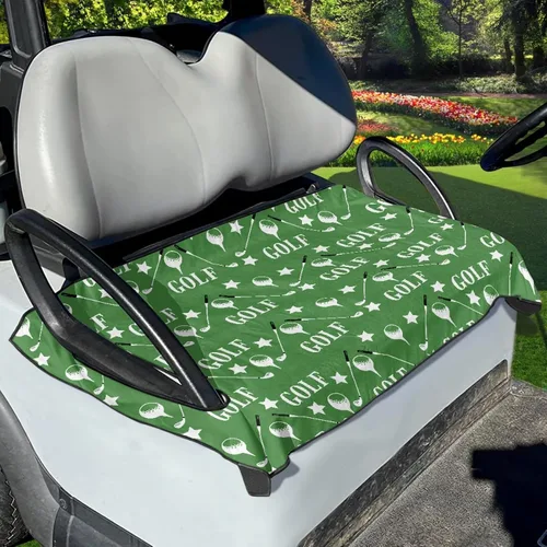 Vista 12 de Funda para asiento de carrito de golf, ligera, ajuste universal, accesorios para carrito de golf, fácil de instalar