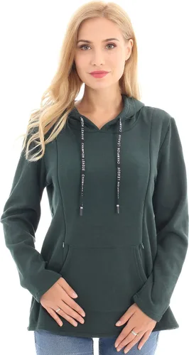 Vista 34 de Bearsland - Sudadera de lactancia y maternidad para mujer, con bolsillos y capucha