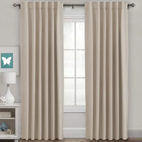 Vista 54 de H.VERSAILTEX Cortinas Opacas con Aislamiento Térmico, Paneles de Tratamiento de Ventanas que Oscurecen la Habitación, Cortinas Opacas para Sala