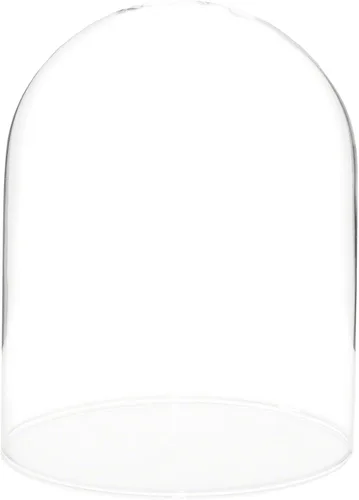 Vista 5 de Plymor Cúpula de cristal de 4.5 x 6 pulgadas (base de madera MDF negra)