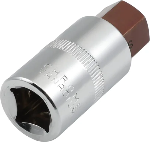 Vista 95 de Utoolmart 1/2" Drive x 0.551 in largo Hex Bit Socket, métrico, S2 y Cr-V acero 1pcs