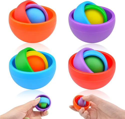 Vista 22 de Juguetes sensoriales para adultos con autismo para niños de 8 a 12 años, cesta de Pascua para adolescentes y niños, TDAH, alivio del estrés