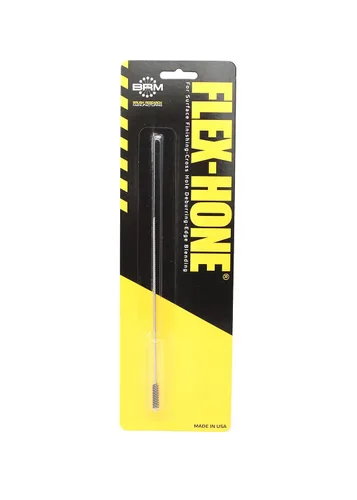 Vista 107 de Brush Research pulidor cilíndrico FLEX-HONE, serie BD, abrasivo de carburo de silicio, 1