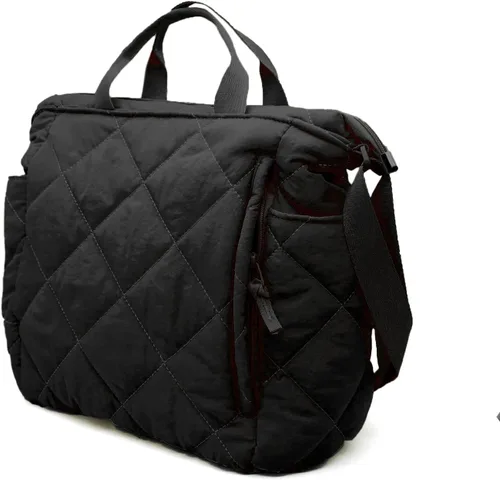 Vista 2 de Fozehlad Bolsa acolchada para mujer, bolsa acolchada para mujer, bolso de hombro para moda