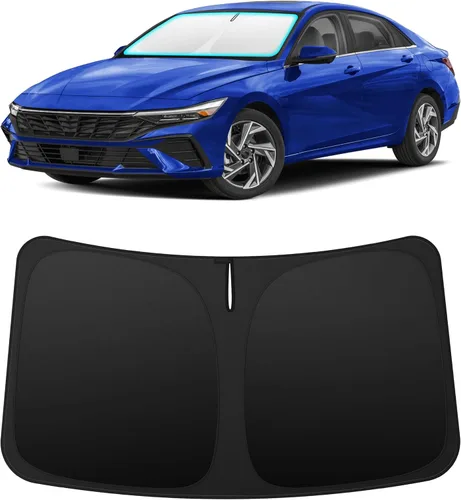 Vista 136 de INSAUTO Accesorios para parasol de parabrisas de ajuste personalizado para Acura RDX 2019-2026, parasol plegable para ventana delantera, reflector
