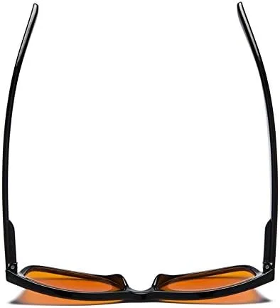Vista 5 de Eyekepper Lentes bifocales ámbar con bloqueo azul para dormir y lectores bifocales nocturnos, lentes especiales de color naranja para mujeres
