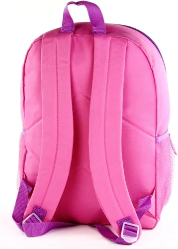 Vista 2 de Mochila escolar personalizada de 16 pulgadas - Princesses Squad