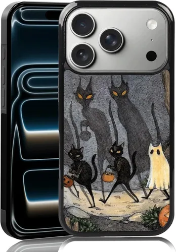 Vista 89 de Elegante funda de teléfono con diseño de gato Marie compatible con iPhone 11, funda de encaje dorado para iPhone, a prueba de golpes, rosa fucsia