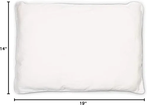 Vista 9 de Woolino Almohada para niños pequeños, almohada de dormir de lana 100 % transpirable de primera calidad y funda de algodón, tamaño de viaje