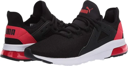 Vista 7 de PUMA Electron Street - Tenis para hombre, rojo (peacoat-castlerock-high risk red)