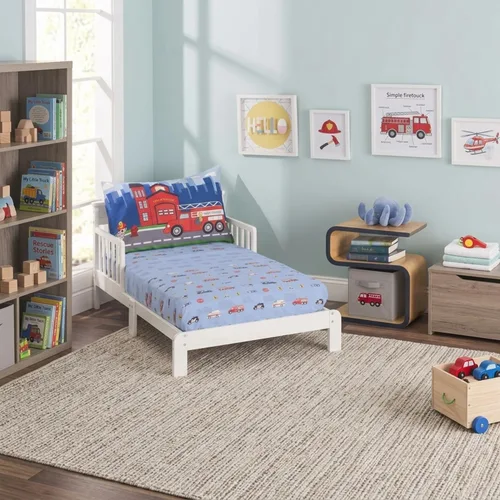 Vista 25 de EVERYDAY KIDS Juego de sábanas de bailarina afroamericana para niños pequeños