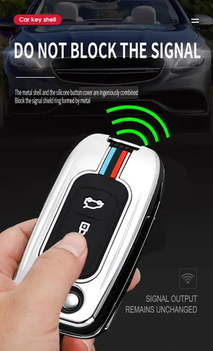Vista 4 de Funda para llavero Renault Kadjar Koleos Sandero Stepway Funda para llave de llave Accesorios Protector 3 botones