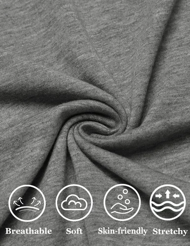 Vista 5 de COOFANDY Camisetas sin mangas para hombre, paquete de 3 camisetas sin mangas para entrenamiento, gimnasio, culturismo, fitness, paquete de 3