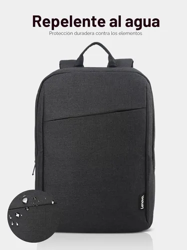 Vista 5 de Mochila para portátil Lenovo B210, 15.6 pulgadas para portátil/tableta, duradera, repelente al agua, ligera, diseño elegante, elegante para viajes