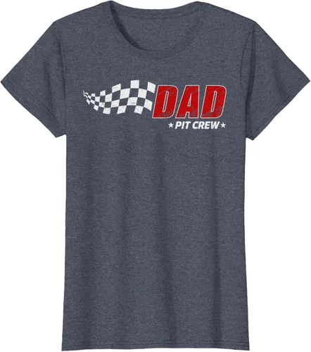 Vista 64 de Dad Pit Crew Race Car Birthday Family Matching Pit Crew Camiseta Pit Crew