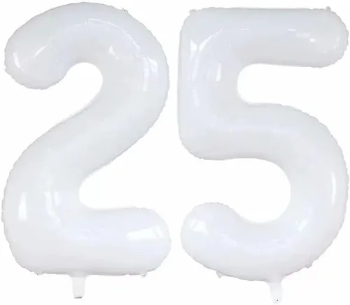 Vista 359 de Goer, conjunto de globos de papel aluminio para decoraciones de cumpleaños, globos de las letras de feliz cumpleaños y de números Oro