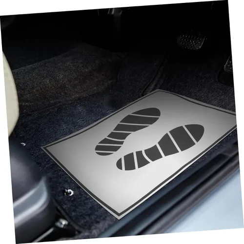 Vista 5 de Didiseaon Alfombrillas de papel desechables para automóvil, protección interior de automóvil, accesorios de alfombrillas de papel para pies