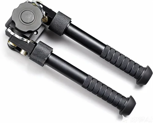 Vista 5 de Sniper - Convertidor de juntas ajustable de 6 a 9 pulgadas de 0.827 in Picatinny Rifle Bípode de montaje rápido desmontable accesorios de caza..